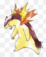 Shiny Cyndaquil Png 4 Image - Pokemon Typhlosion,Cyndaquil Png