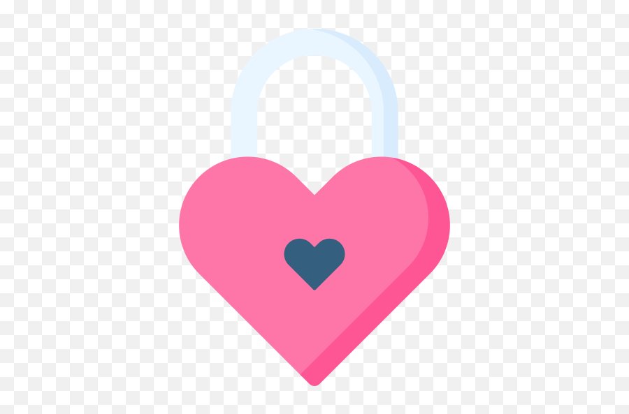 Padlock - Free Love And Romance Icons Girly Png,Heart Lock Icon