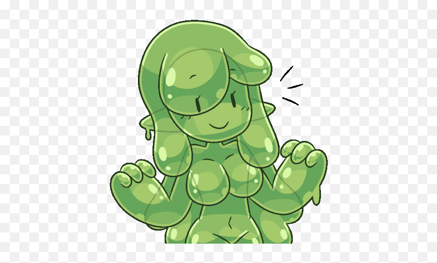 Slymee Slime Girl Sticker - Slymee Slime Girl Monster Girl Slime Girl Gif Png,Sly Cooper Icon