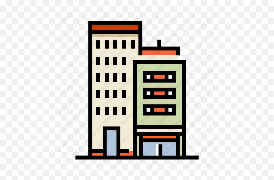 Download Office Building Vector Icon Inventicons - Elmina Castle Png,Office Building Icon