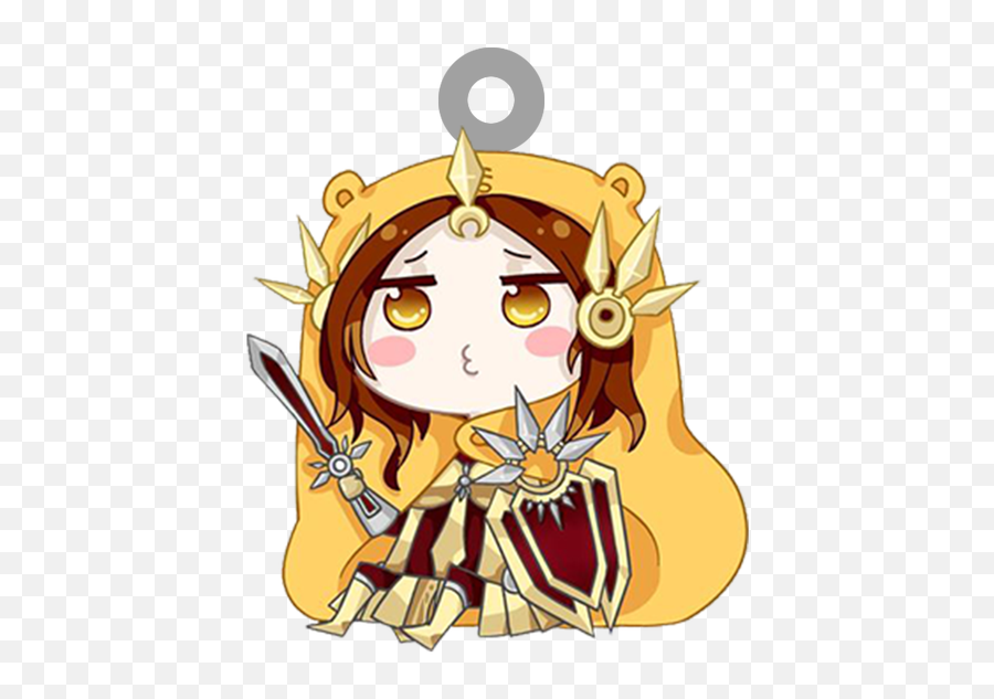 Anime Xayah And Rakan Acrylic Pendants Epoxy Resin - Leona Baby Png,Kuro Icon Lol