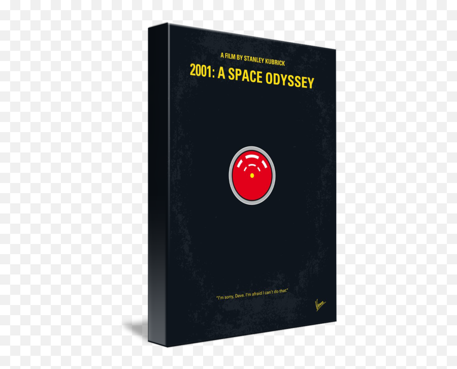 No My A Space Odyssey Minimal Movie P By Chungkong Art - No003 My 2001 A Space Odyssey 2000 Minimal Movie Poster Png,Hal 9000 Icon