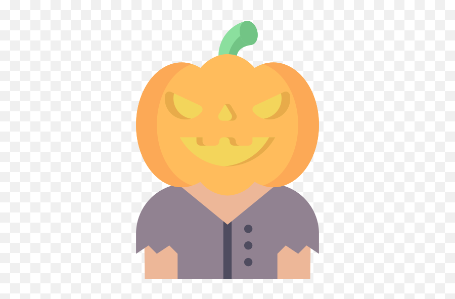 Scarecrow Halloween Pumpkin Free Icon - Iconiconscom Happy Png,Pumpkin Icon