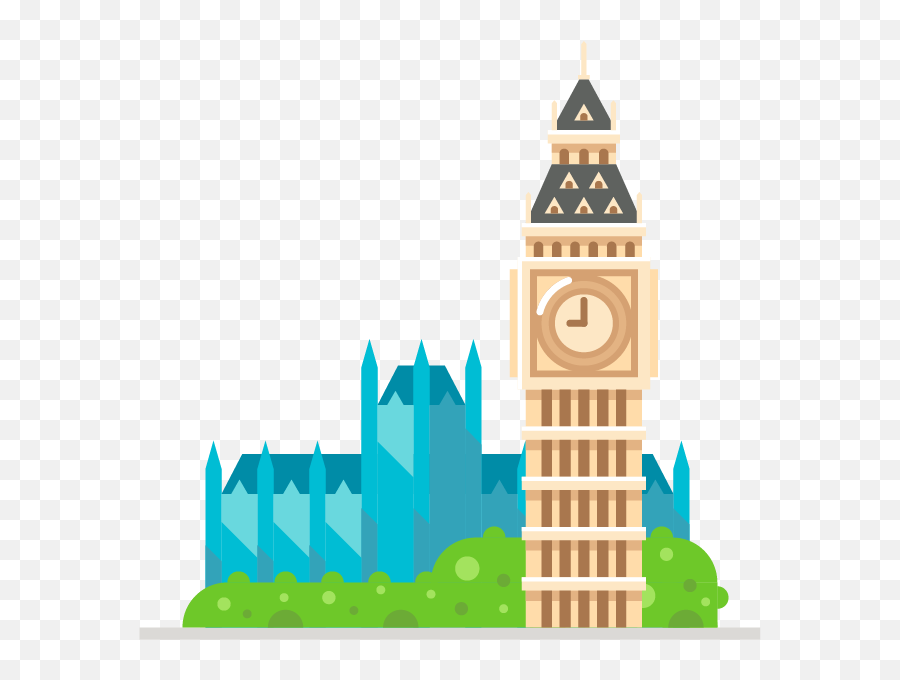 English Lessons Online With Skype Course - Reloj Big Ben Caricatura Png,Clock Tower Icon