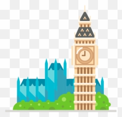 English Lessons Online With Skype Course - Reloj Big Ben Caricatura png