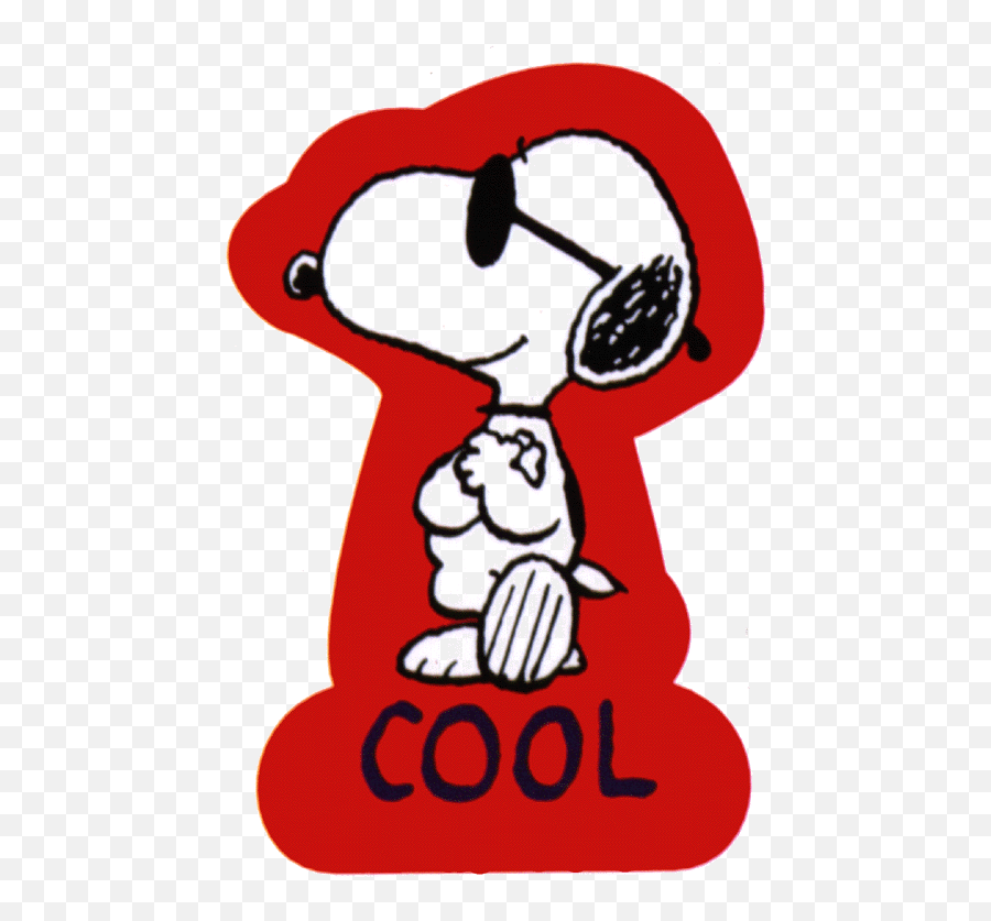 Snoopy Joe Cool Gif - Clip Art Library Cool Free Clipart Png,Dancing Snoopy Icon