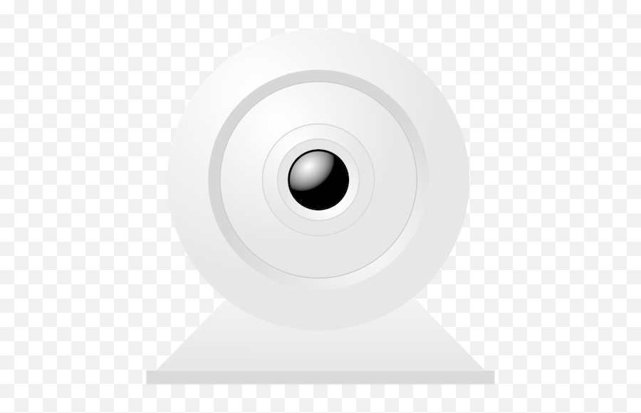 Vector Drawing Of Desktop Pc Webcam Public Domain Vectors - Computer Camera Clipart Transparent Background Png,Web Cam Icon