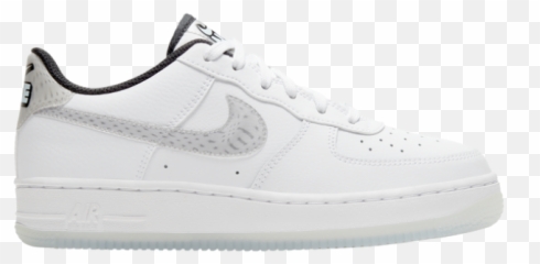 Nike Kidsu0027 Boys Air Force 1 Low In Whitewhiteblue Modesens - Plimsoll png