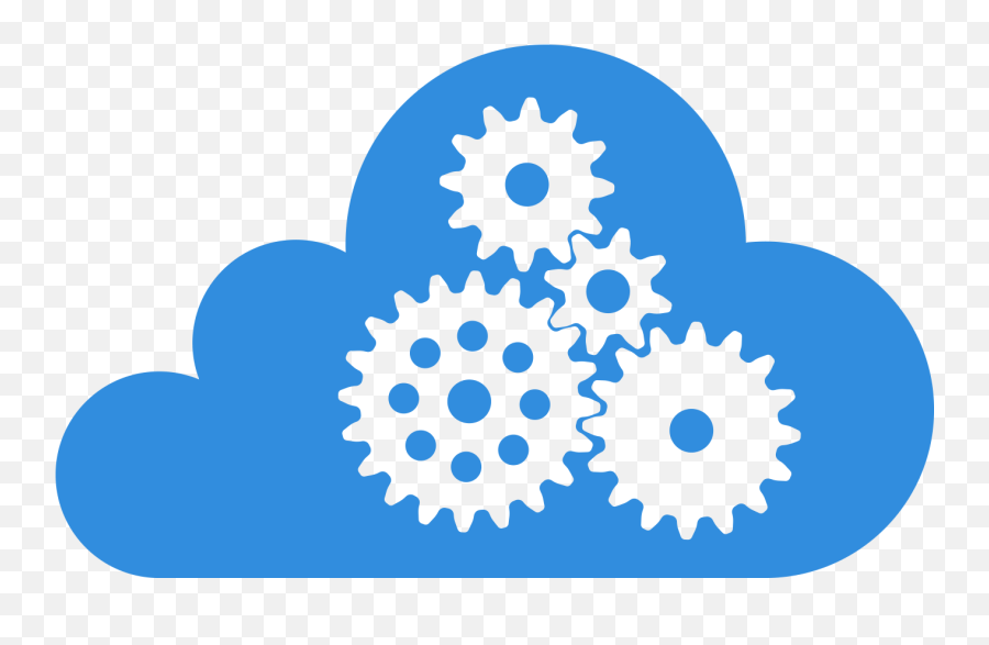 Cloud Gears Transparent Png Image - Gears In A Cloud,Gears Transparent