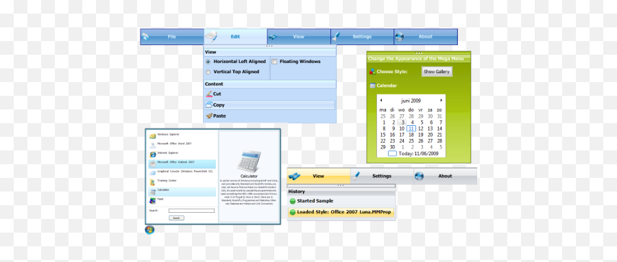 Tms Smooth Controls Pack Set Of Feature - Rich Sophisticated Delphi Gui Png,Vista Hover Icon Effect For Xp