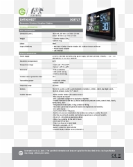 Bearware 303717 Wireless Weather Station Datasheet - Manuals png