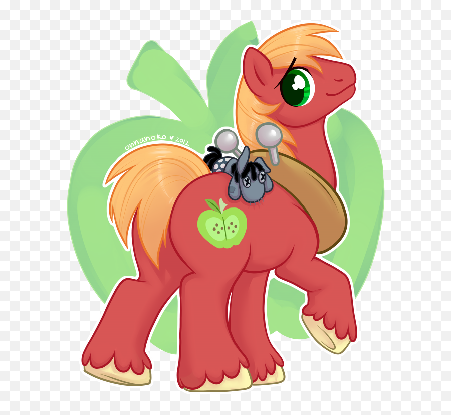 My Little Pony - My Little Pony Hentai Big Mac Clipart My Little Pony Big Mac Silueta Png,Little Mac Png