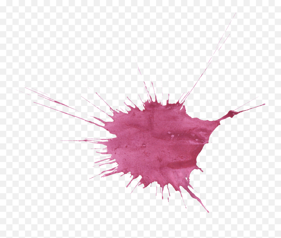 20 Purple Watercolor Splatter Png Transparent Onlygfxcom - Illustration,Plankton Png