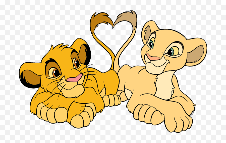 Simba And Nala Clip Art - Hakuna Matata Simba Et Nala Png,Nala Png