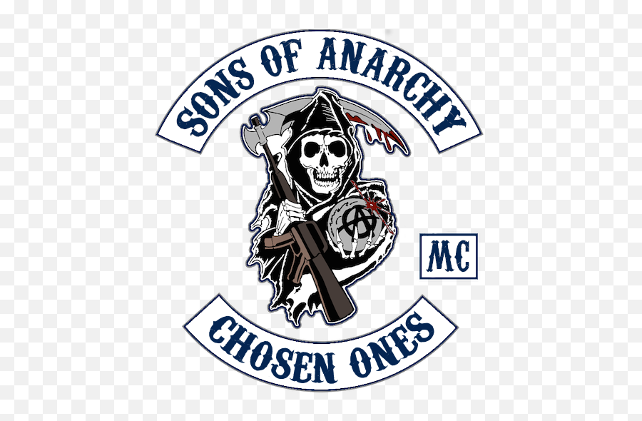Sons Of Anarchy Emblem Or Grim Bastards - Sons Of Anarchy Png,Anarchy Logo