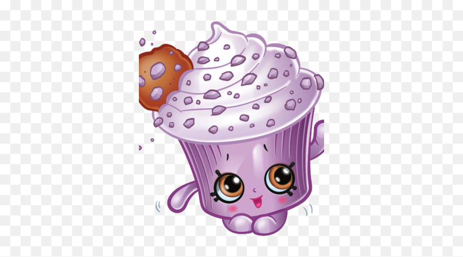 Creamy Cookie Cupcake Shopkins Wiki Fandom - Shopkins Creamy Cookie Cupcake Png,Cupcake Png