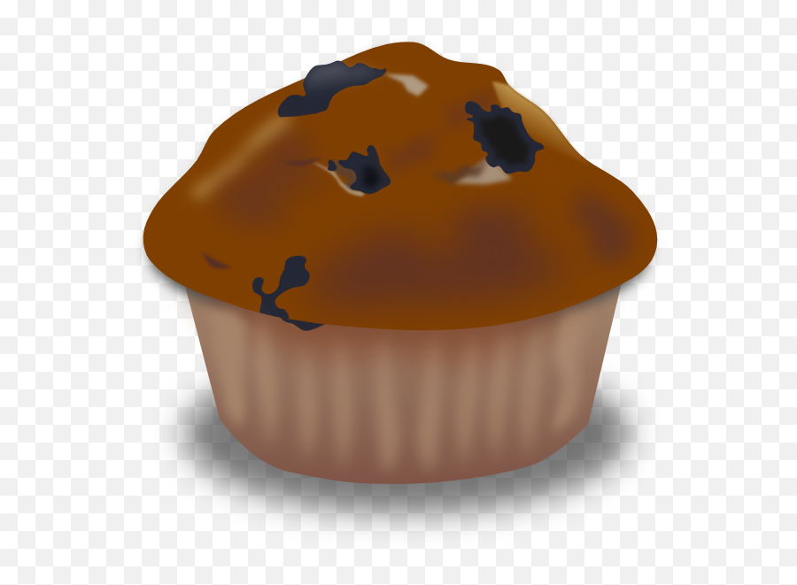 Cupcake Clipart Choclate - Clipart Chocolate Chip Muffin Png,Cupcake Clipart Png
