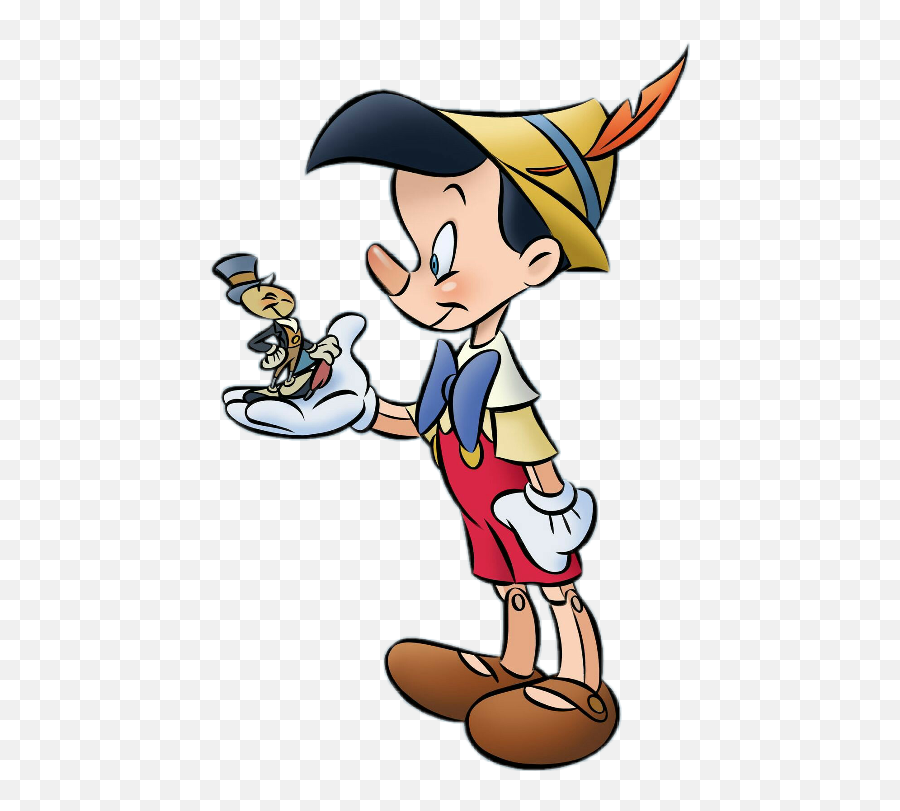 Pinocchio And Jiminy Cricket Fanart - Disney Pinocchio Fan Art Png,Jiminy Cricket Png