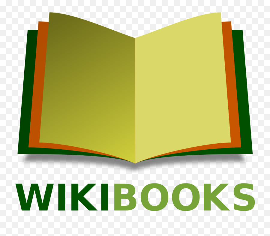 Filewikibooks Open Book Leaning3svg - Meta Book Logo Idea Png,Open Book Transparent