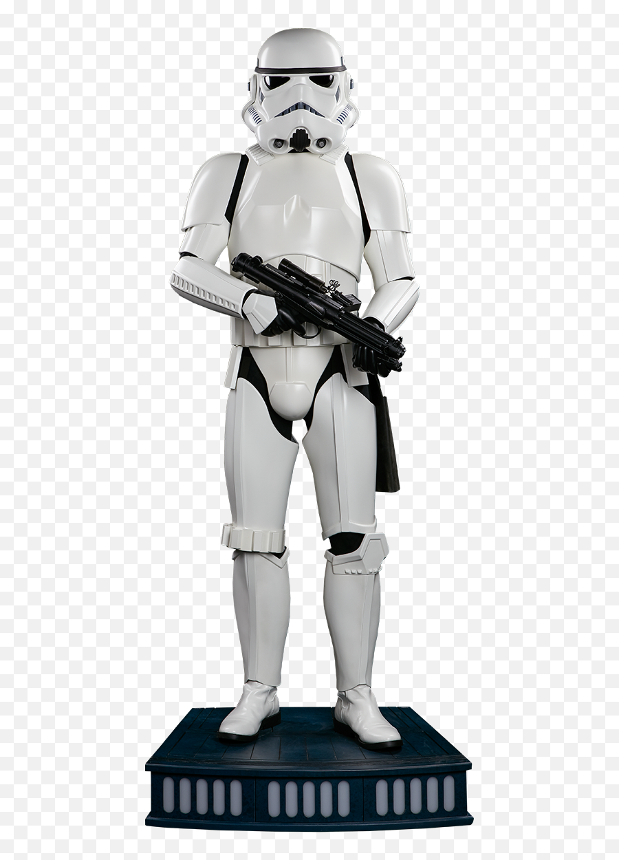 Star Wars Stormtrooper Life - Size Figure By Sideshow Collect Stormtrooper Life Size Statue Png,Storm Trooper Png