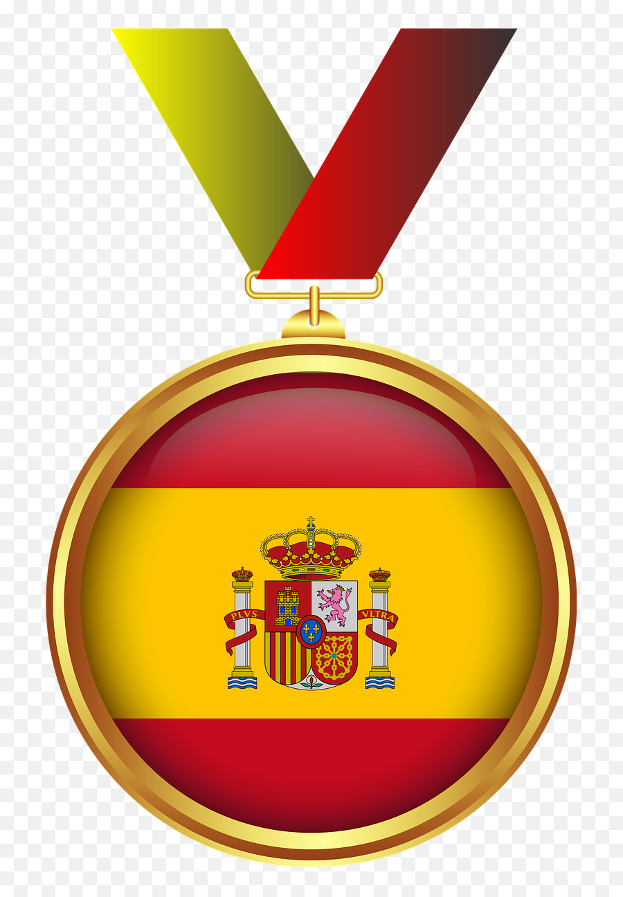 Medal Gold Tape Transparent Background - Spain Flag Png,Medal Transparent