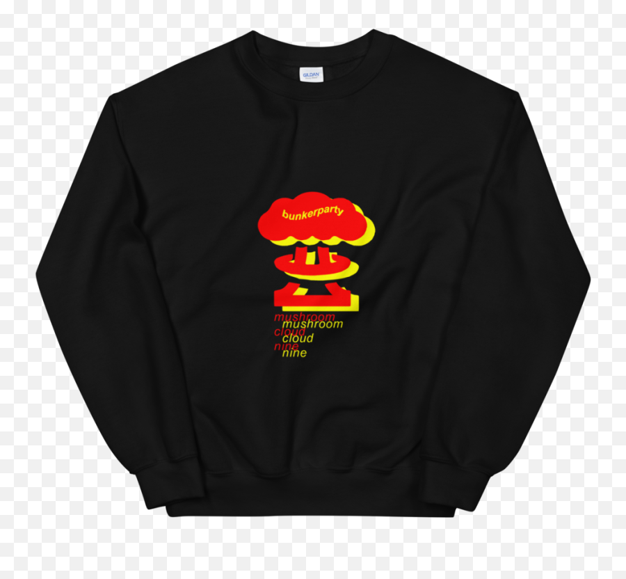 Mushroom Cloud Sweatshirt - Cool Embroidered Sweatshirts Png,Mushroom Cloud Transparent