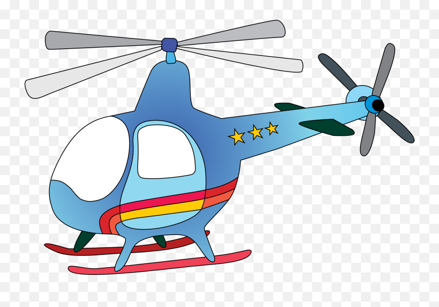 Helicopter Clipart Png - Clip Art Helicopter,Propeller Hat Png