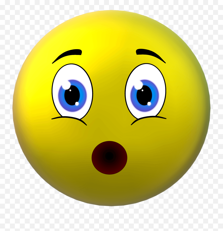 Surprised Smiley Clipart Free Download Transparent Png - Happy,Surprised Png