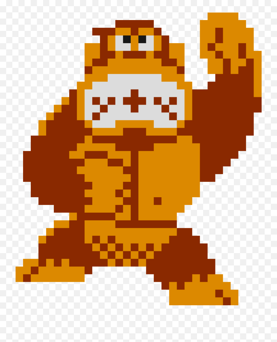 Download Pixel Donkey Kong Png - Donkey Kong Pixel Png,Donkey Kong Png