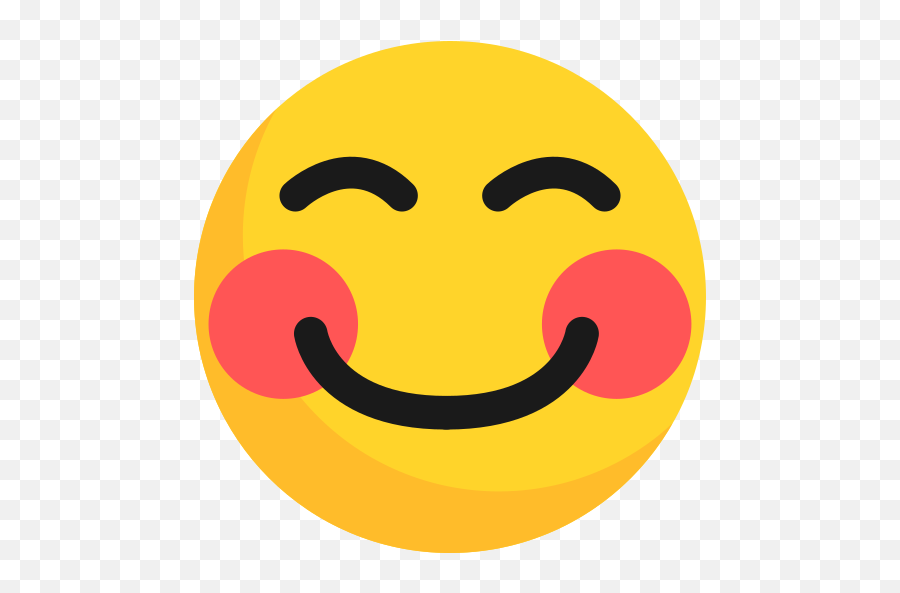 Emoji Emoticon Expression Shame Smiley Free Icon Of - Smiley Emoji Clipart Transparent Png,Happy Emoji Png