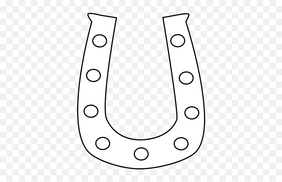 Horse Shoe Horseshoe Clip Art - Wikiclipart Horseshoe Sillouet On Black Background Png,Horseshoe Transparent