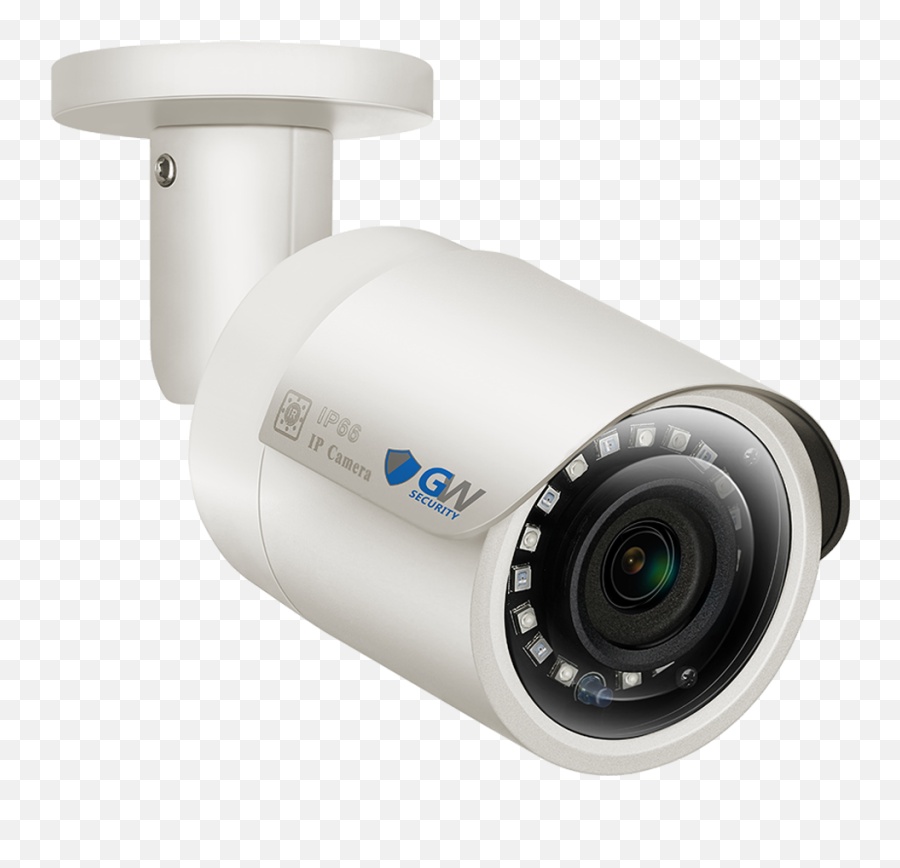 Gw5037ip 5mp Hd - Ip Poe Fixed Lens Bullet Security Camera Decoy Surveillance Camera Png,Video Camera Logo