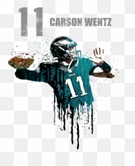 Carson Wentz Tote Bag For Sale - Carson Wentz Art Png,Carson Wentz Png