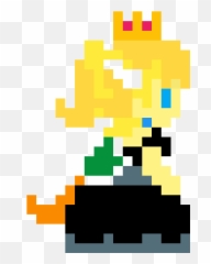 Pixilart - Bowsette By Waluigi14144 Fictional Character Png,Bowsette Png