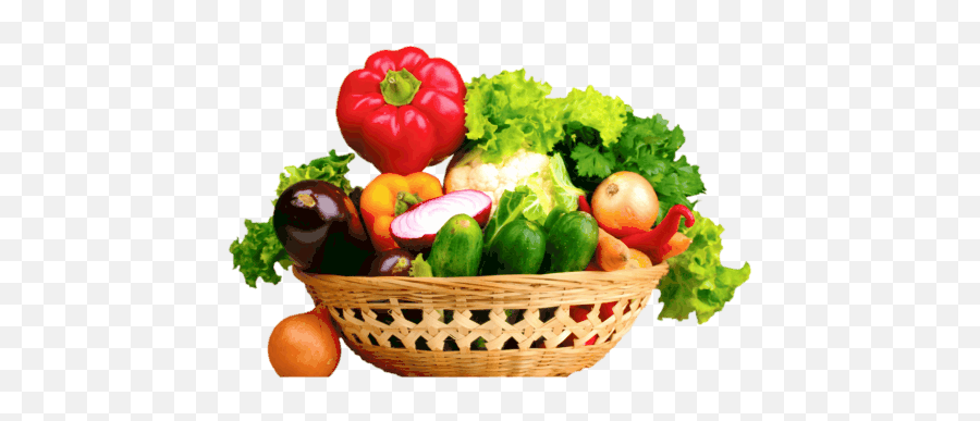 Fruits Transparent Png Images - Vegetable With Basket Png,Vegetables Transparent Background