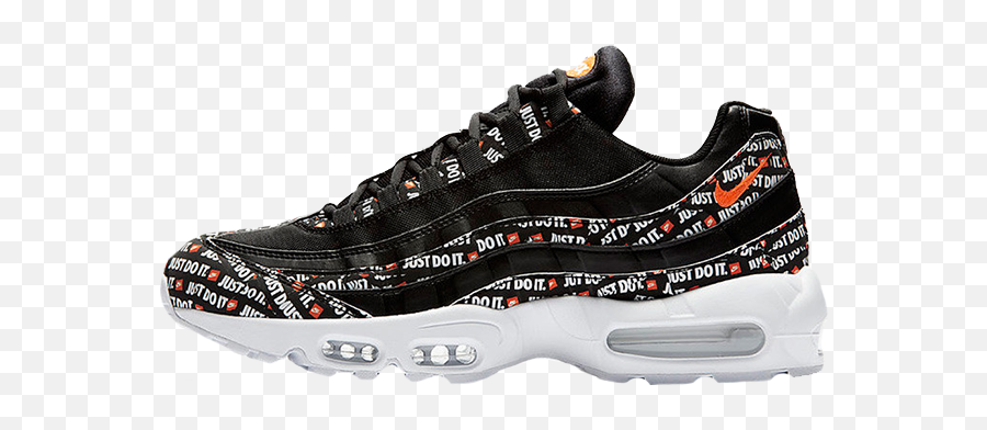 Nike Air Max 95 Just Do It Black - Nike Air Max 95 Just Do Png,Nike Just Do It Logo