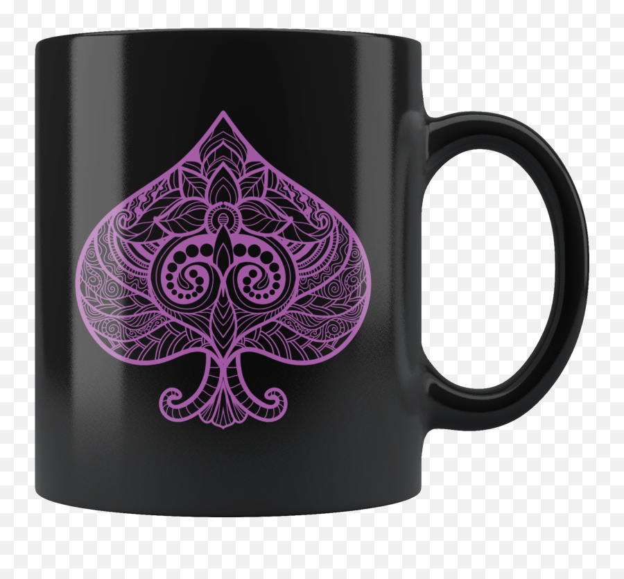 Purple Ace Of Spades Playing Cards Symbol Poker Gambler Asexual Pride Coffee Mug - After This Hell Should Be Easy Mug Png,Ace Of Spades Logo