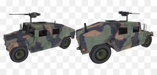 Download Hummer H1 In Military Version With - 60 Turret Gta Sa png