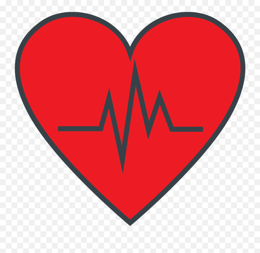 Heartrate Png With Transparent Background - Love Heart Ecg,Heart Rate Png