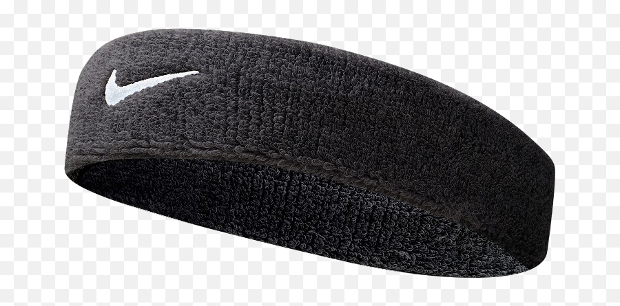 Nike Swoosh Headband Blackwhite - Tennis Headband Png,White Swoosh Png