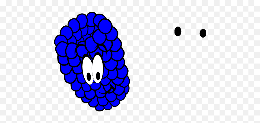 Smiling Blue Raspberry Clip Art - Blue Raspberry Clip Art Png,Blue Raspberry Png