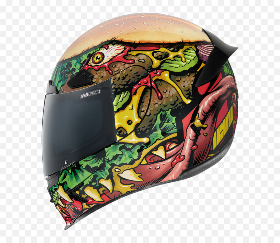 Icon Airframe Pro Fastfood Helmet - Icon Airframe Pro Fast Food Png,Icon Motorcycle Helmets