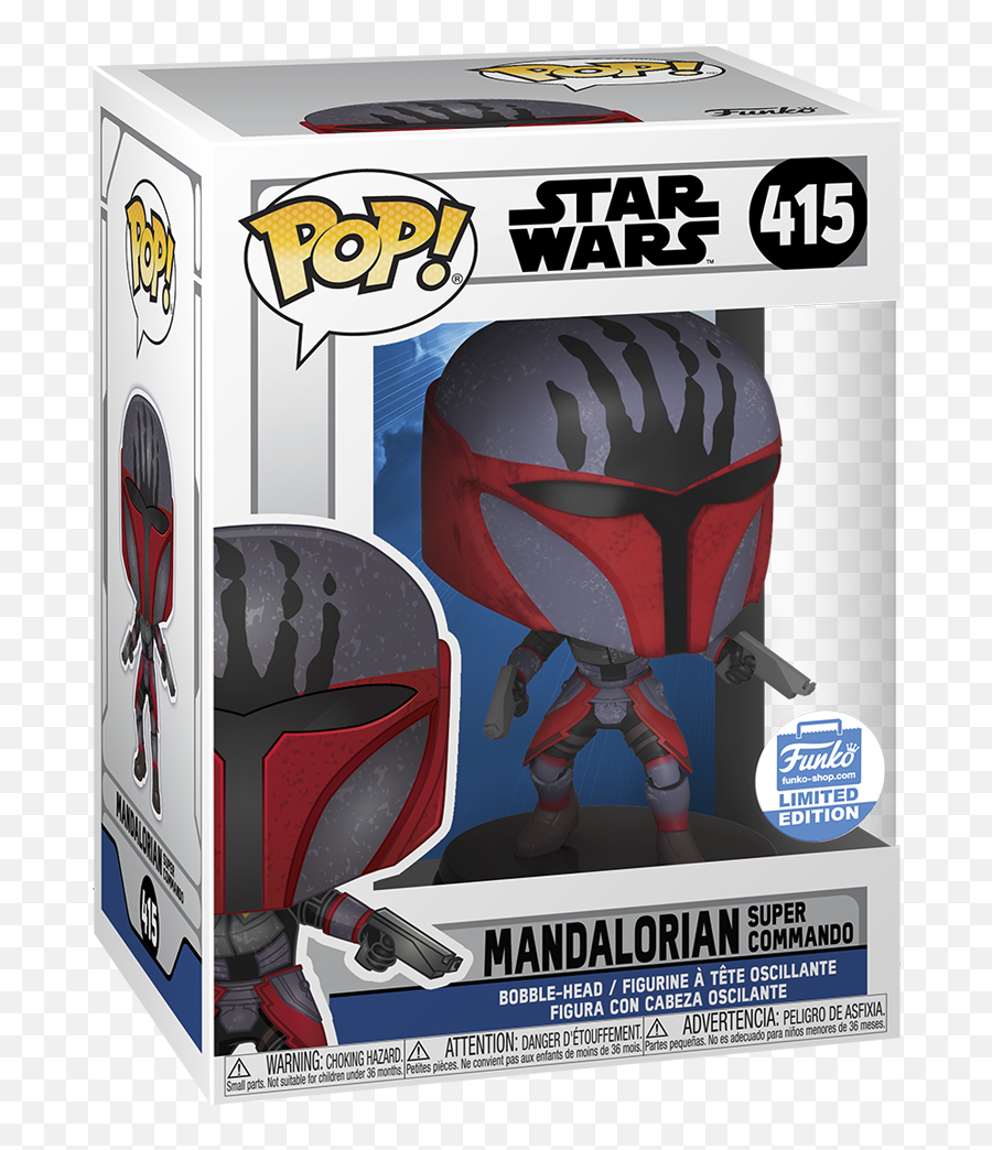 The Clone Wars Season 7 Funkos - Mandalorian Super Commando Funko Pop Png,Mandalorian Icon