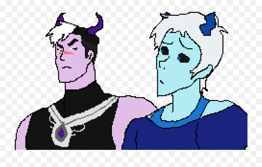 Shiro And Lance - Demon Shiro Png,Shiro Icon