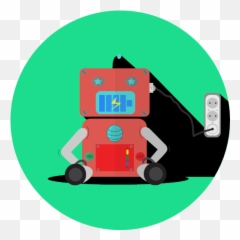Mascot Mechanical Metal Robot Png