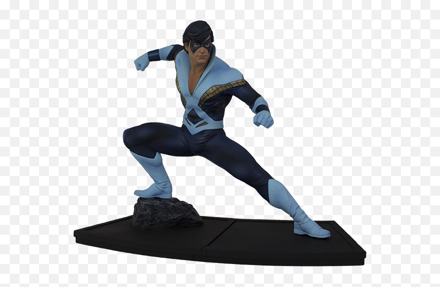 The New Teen Titans Nightwing Statue - Exclusive Fictional Character Png,Super Heroes Icon