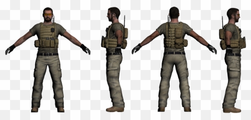 Download Free Andreas San Auto Human Multiplayer Joint Theft - Skin Military Gta png