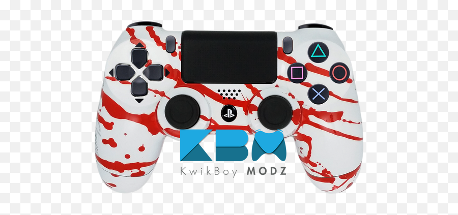 Custom Black Ops Ps4 Controller - Kwikboy Modz Video Games Png,How To Change Ps3 Icon Colors