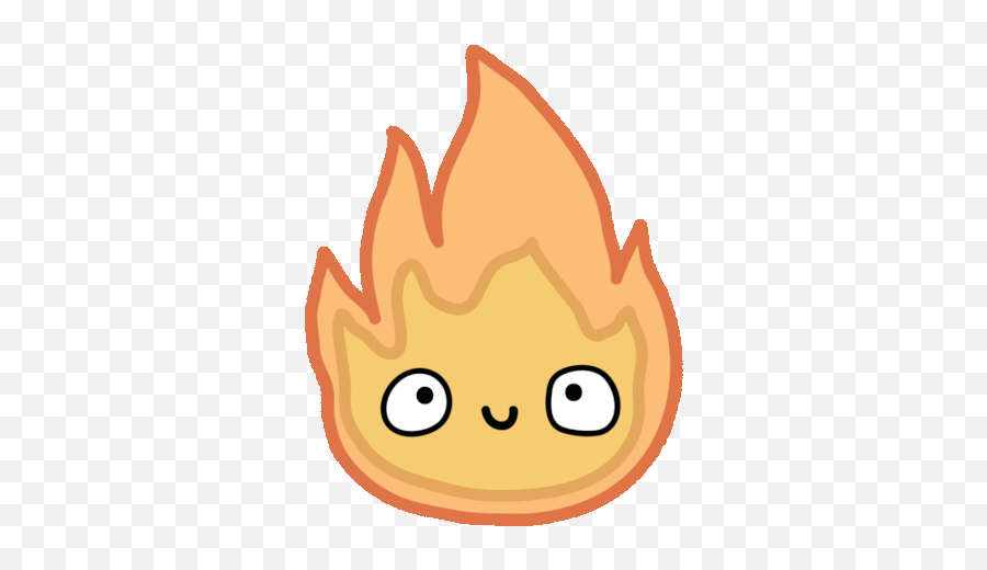 Teagif Cute Gif - Teagif Cute Cartoon Discover U0026 Share Gifs Fire Transparent Burn Gif Png,Howls Moving Castle Icon