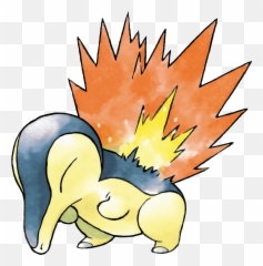 Pokemon Cyndaquil - Pokemon Gold Fire Pokemon Png,Cyndaquil Png